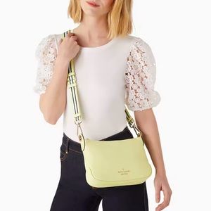 Classic Kate Spade New York Leather Crossbody Bag